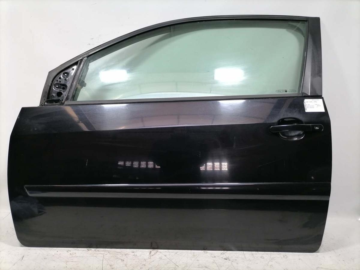 Ford Fiesta JD3 original T&uuml;r links 3-T&uuml;rer Panther Schwarz Metallic Rohbau BJ08